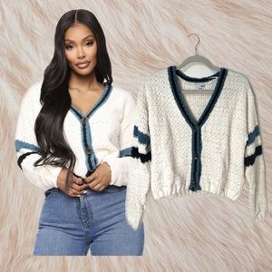 FASHION NOVA White Cardigan